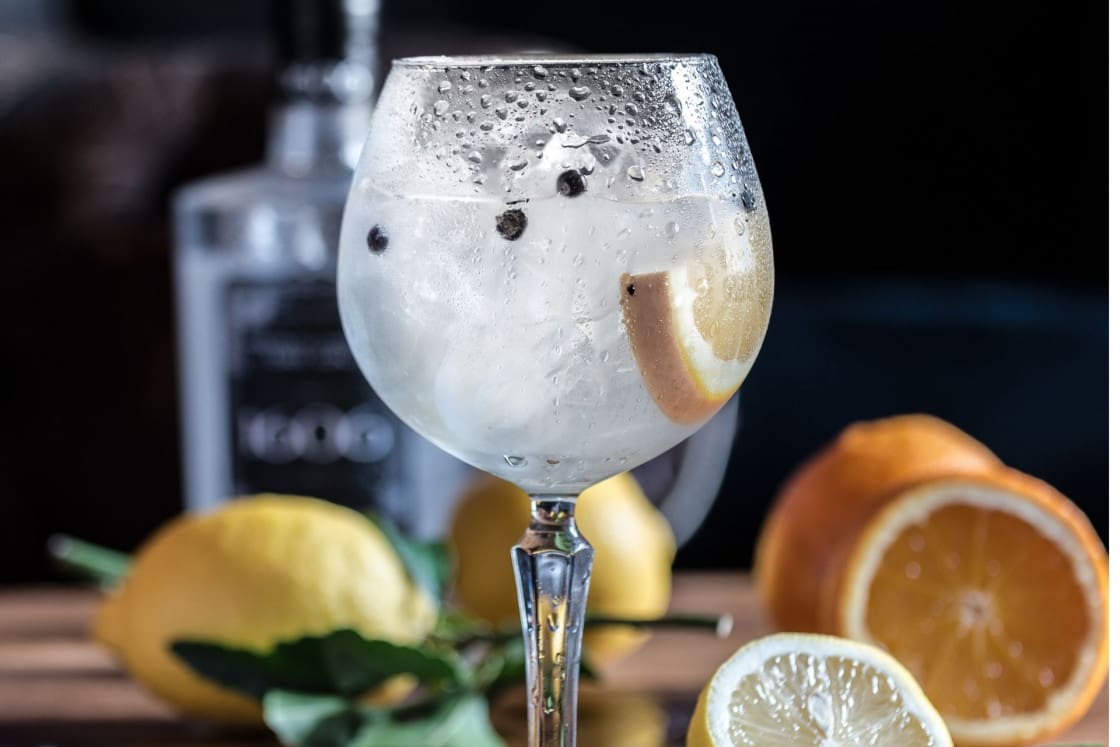 Flavoured botanical gin trend